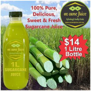 1L Bottle Fresh & Sweet 100% Sugarcane Juice