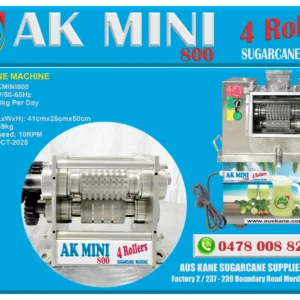 AK Mini800 Sugarcane Machine