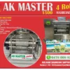 AK Master1500 4-Roller Sugarcane Machine